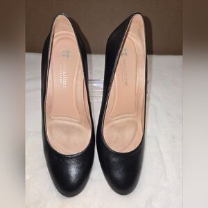 Naturalizer Black Leather Heels